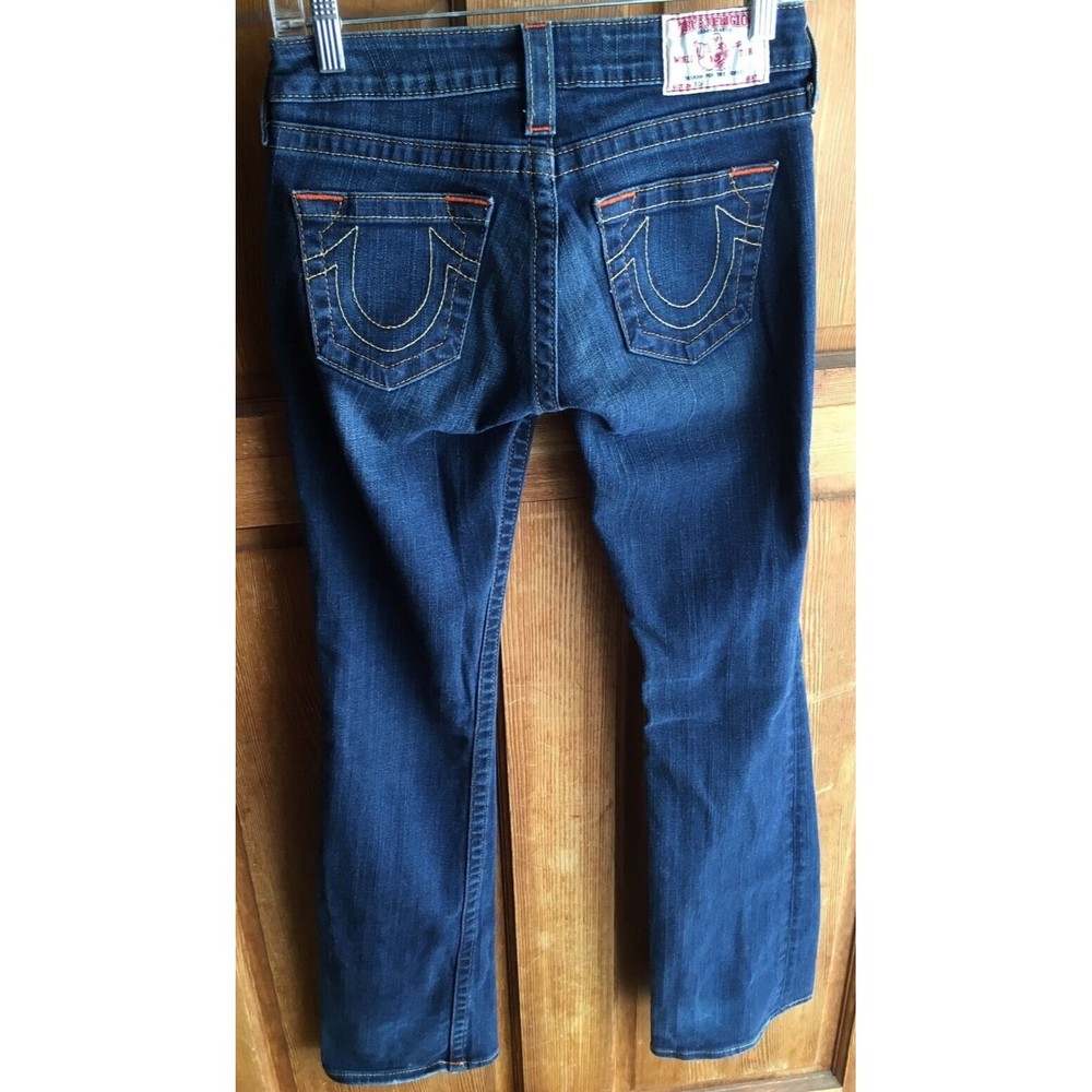 True Religion Tori Size 28 Blue Jeans Boot Cut